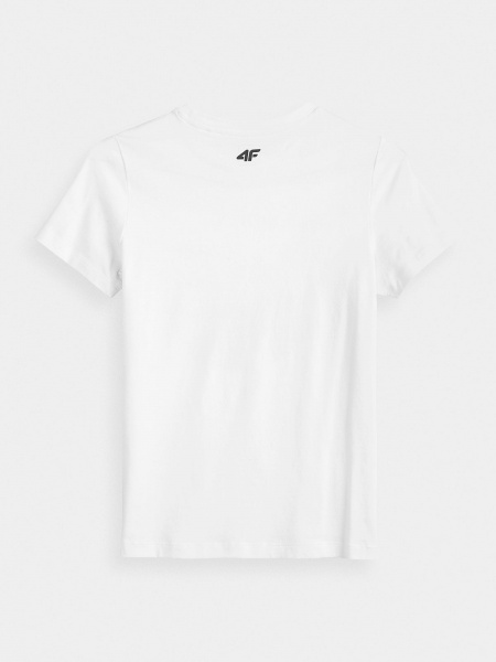 Футболка 4F HJZ21-JTSM003-10S р.128 белый