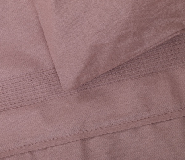 Комплект постільної білизни Stripe Deluxe 2.0 коричневий La Nuit 