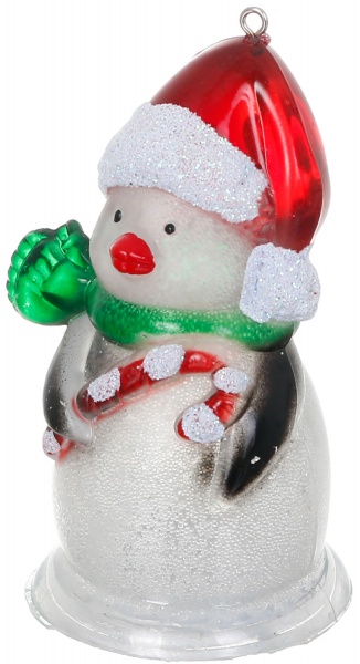 Декоративна фігура новорічна з підсвічуванням 4х4х7, 5 см в асортименті вбудований світлодіод (LED) 7,5 см 