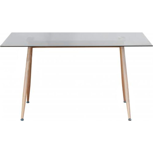 Стол обеденный Swan 130x80x75 см black 