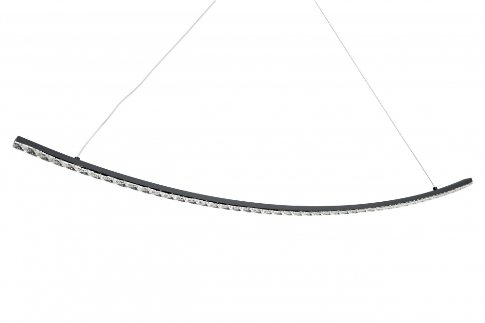 Люстра підвісна Berger 1x21 Вт LED-модуль чорний 7020-PL-21 Black