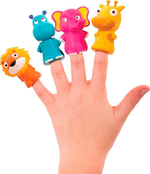 Игровой набор Battat Пальчиковый театр ЗАБАВНАЯ КОМПАНИЯ BX1740Z