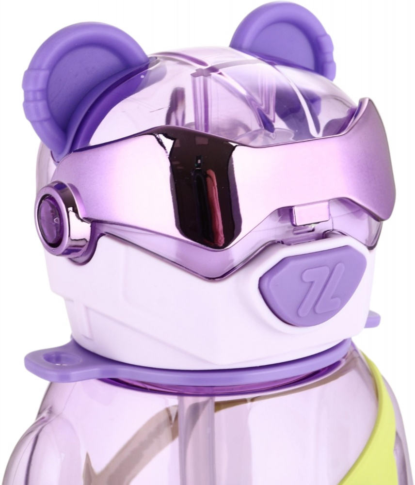 Пляшка для води SELIYA 700 мл з соломинкою колір в асортименті