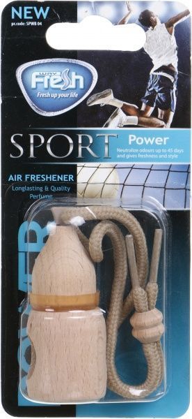 Ароматизатор підвісний FRESHWAY Sport Wood (Могутність) Power 5 мл