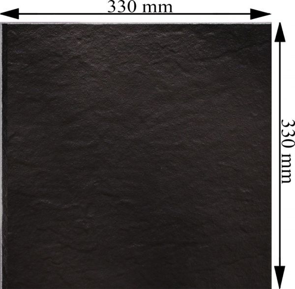 Плитка Cersanit Солар Графіт Лофт кутовий капінос 33x33
