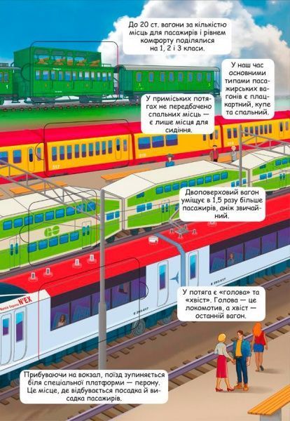 Книга «Потяги. Цікава книжка з віконцями» 978-966-936-934-5