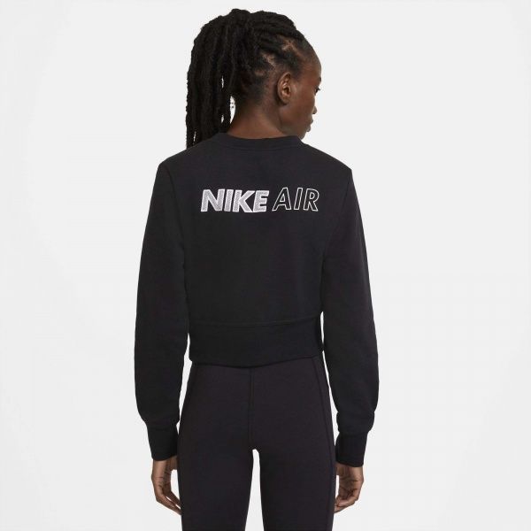 Свитшот Nike W NSW AIR CREW FLC DC5296-010 р. XL черный