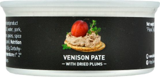 ПаштетТМ Delikanto із м'яса оленя та чорносливом 100 г (4751025310129)