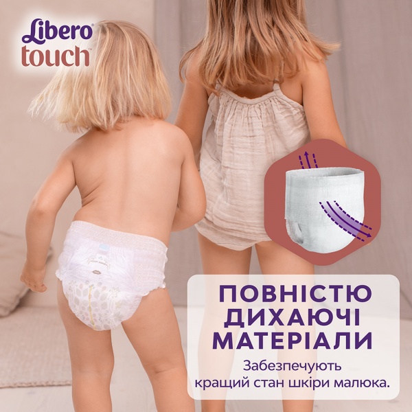 Підгузки-трусики Libero Touch 6 13-20 кг 28 шт.