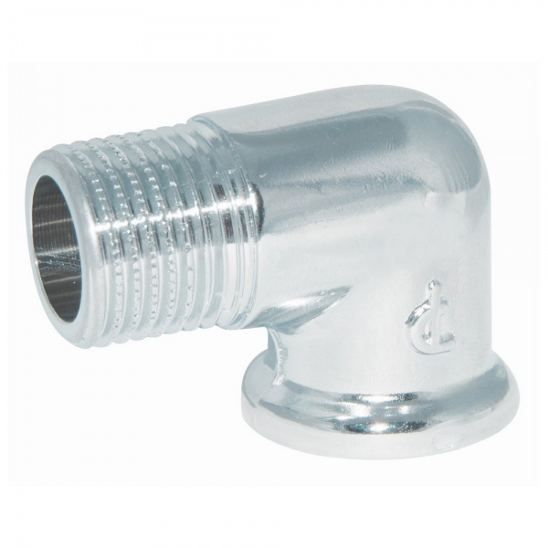 Коліно Pattaroni хромоване 1'' ВЗ