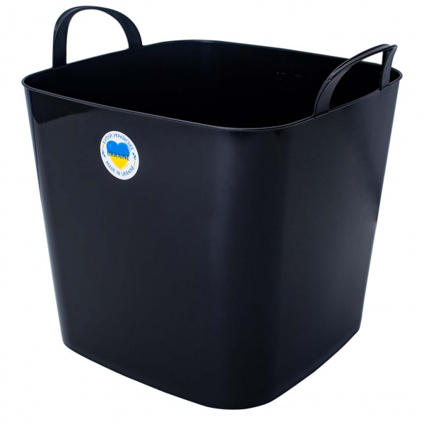 Ведро строительное мягкое квадратное 22 л 127016