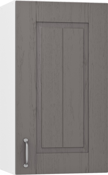 Шкаф верхний МС Мэри В 40х72х31,5 см дуб платиновый/белый Грейд