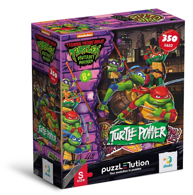 Пазл DoDo Hard-S TMNT. Время Черепашек! 350 элементов 200531