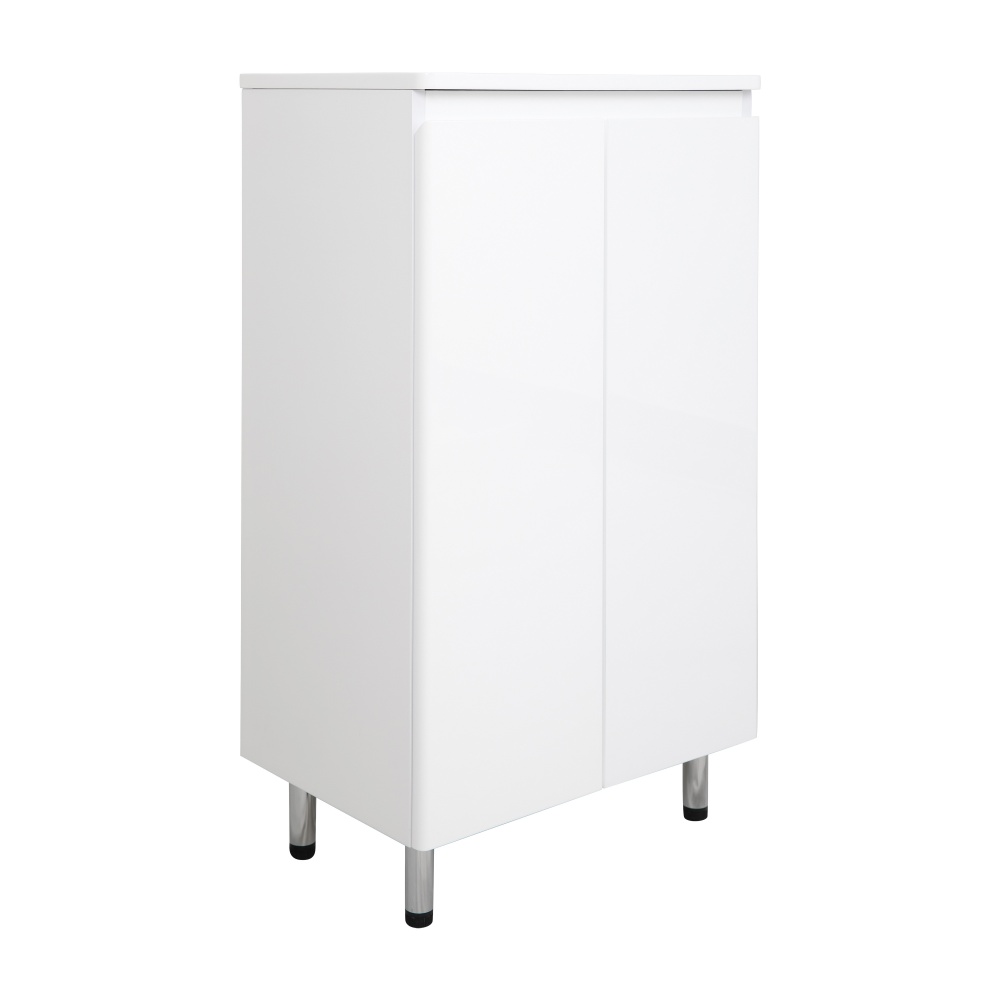 Комод напольный Aqua Rodos LEO (белый глянец) 50 см