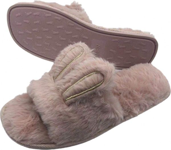 Капці домашні La Nuit Вухасті р. 40 рожевий 