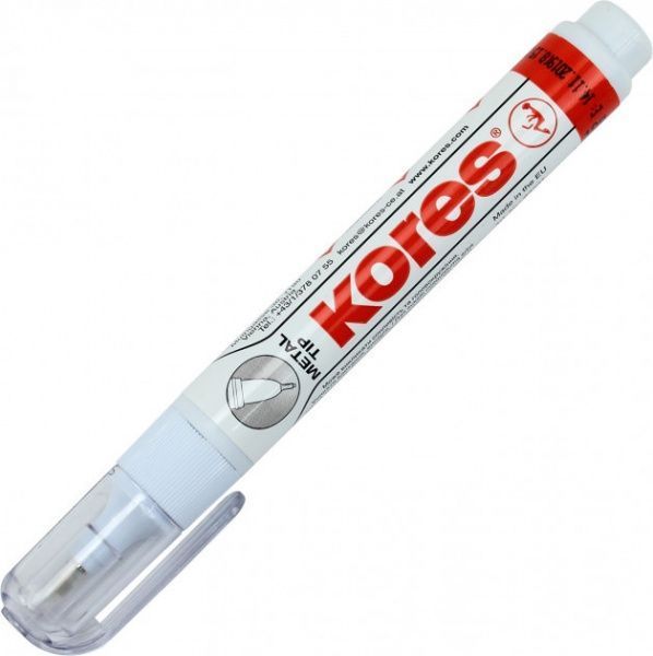 Коректор-ручка Metal Tip 10 г K83301 Kores