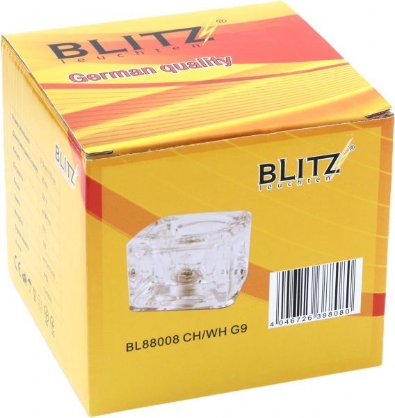 Светильник точечный Blitz G9 серый/прозрачный BL88008 CH/WH G9 