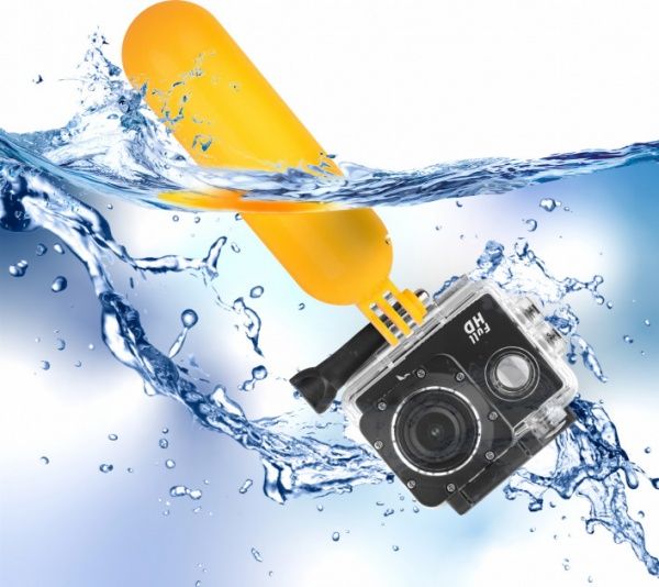 Экшен-камера AIRON SIMPLE FULL HD 30 в 1 с аксессуарами black (69477915500061) 