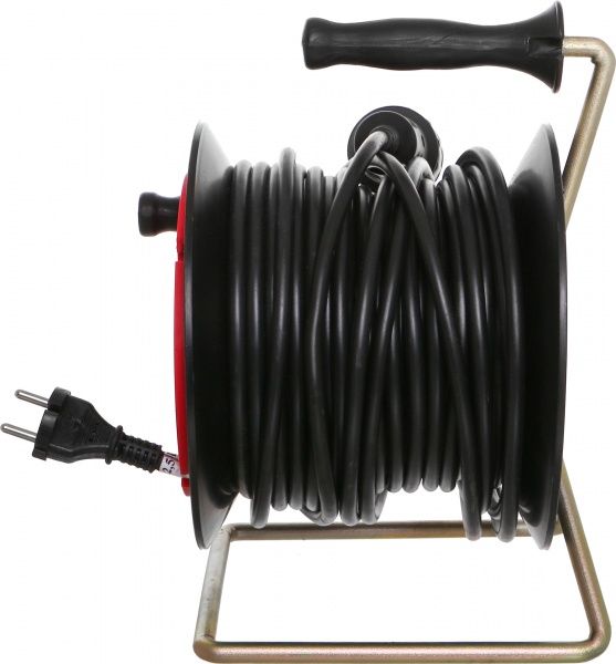 Удлинитель ОТК без заземления 1 гн. черный 25 м Д-25-2х2,5 