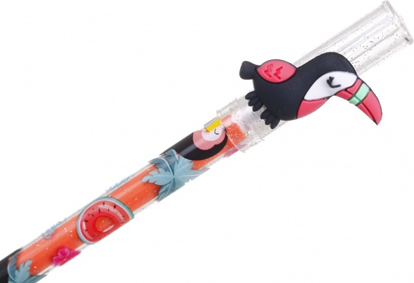 Ручка масляная YES Aloha Party 0,7 мм синяя 