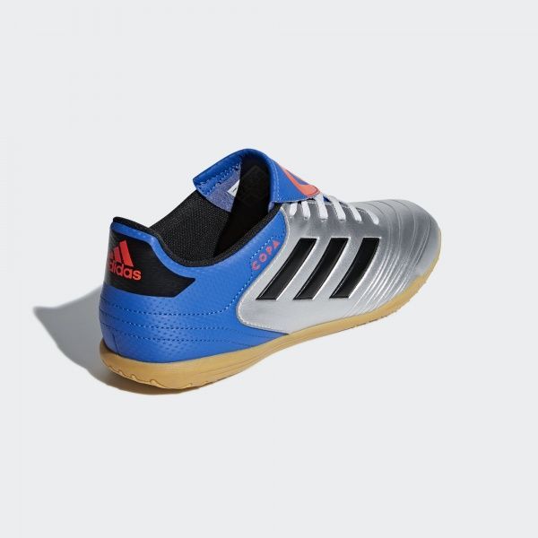Бутси Adidas COPA TANGO 17.4 IN DB2448 р. UK 10,5 сріблястий