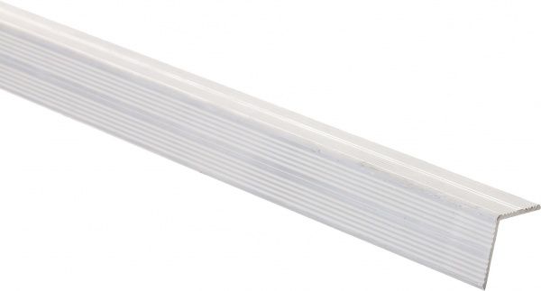 Порожек алюминиевый лестничный Mada 30/30x3000 мм серый 