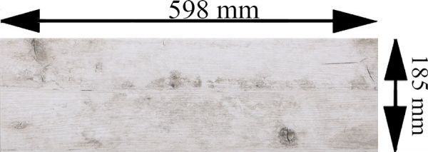 Плитка Cersanit Шайнвуд Вайт 18,5x59,8 