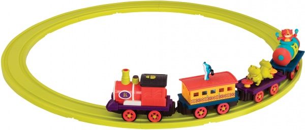 Игровой набор Battat с железной дорогой Баттатоэкспресс моторизированный BX1742Z