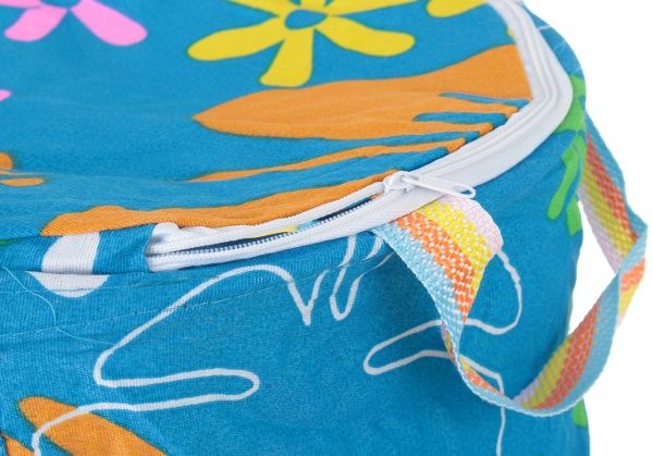 Корзина для іграшок на блискавці (в асортименті) M 3732