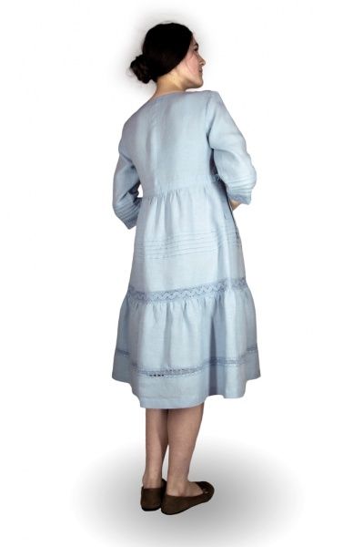 Сукня Галерея льону Філадельфія р. 42 світло-блакитний 0040/42/1305 