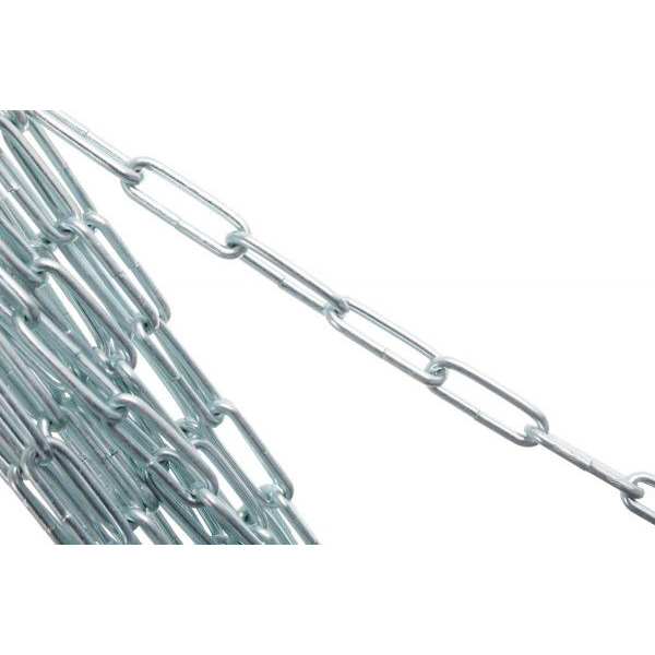 Цепь длиннозвеньевая 3 мм 2,5 м оцинкованная