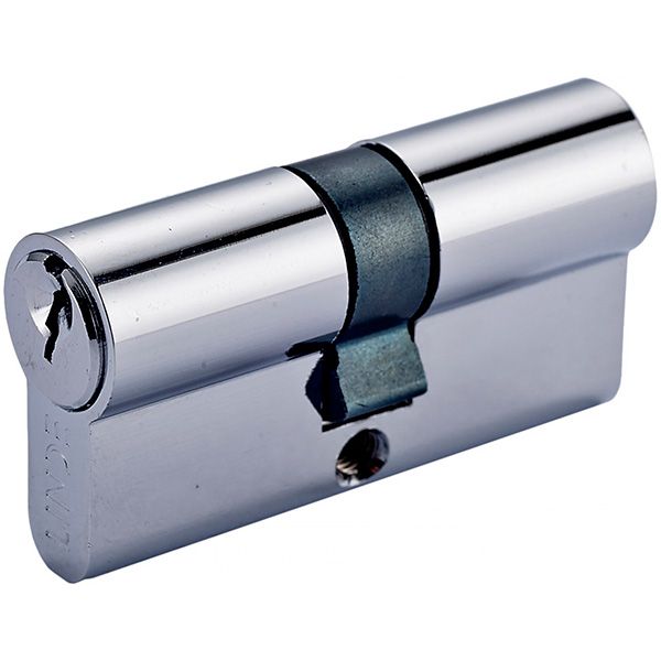 Цилиндр Linde A5Е 30x30 ключ-ключ 60 мм полированный хром