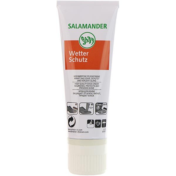 Крем для обуви SALAMANDER Wetter Schutz 75 мл черный