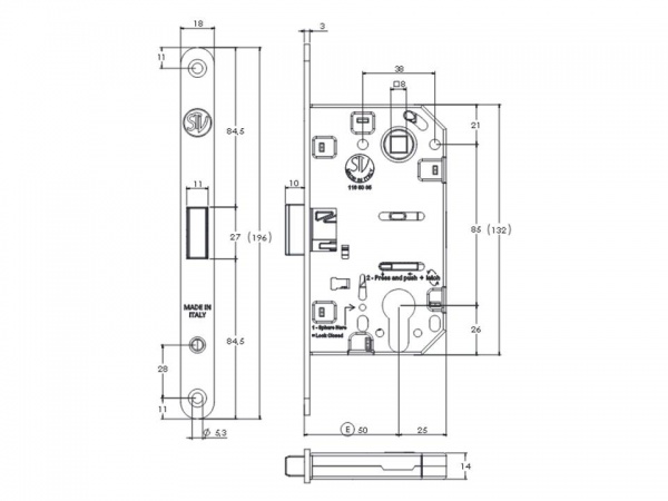  STV магнітний PZ полірований нікель