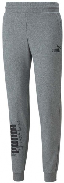 Штани Puma POWER LOGO SWEATPANTS 84738103 р. M сірий