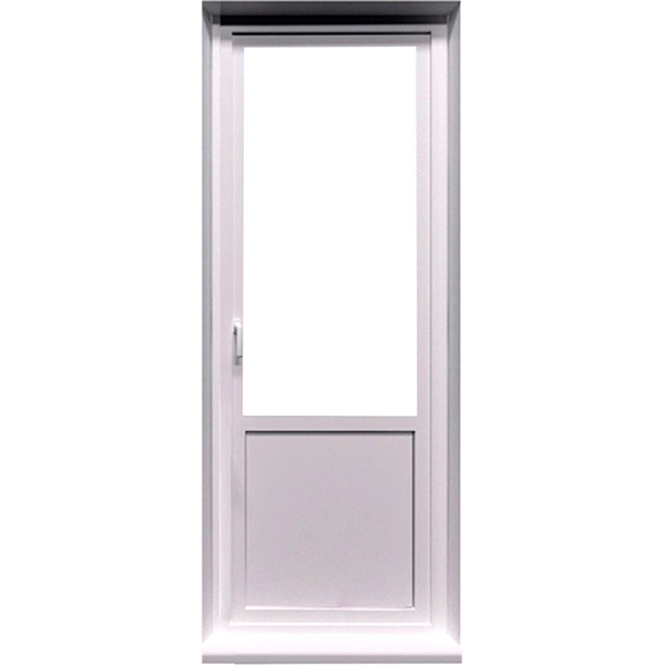 Дверь металлопластиковая Framex 58 мм Balance 800x2100 мм правая