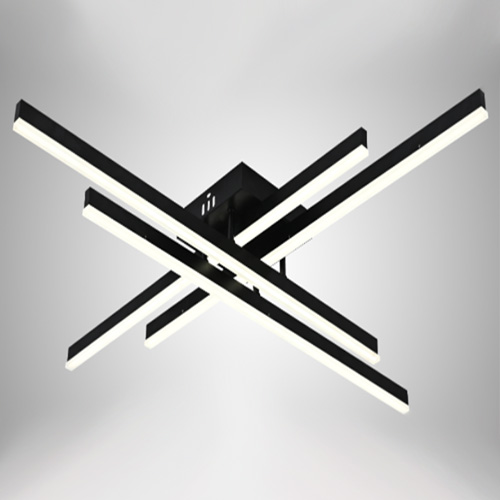 Люстра светодиодная Luminaria 4x75 Вт LED-модуль ROVENA 75W 4L BLACK