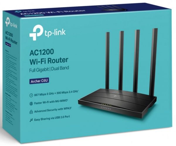 Wi-Fi-роутер TP-Link Archer C6U 