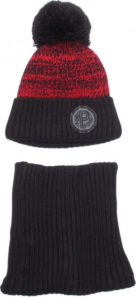 Шапочка дитяча унісекс Pompona р.48-50 чорний 20 Z P 42 k ПП 