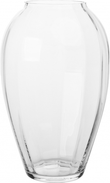 Ваза скляна прозора Санта h35 d22 см Wrzesniak Glassworks