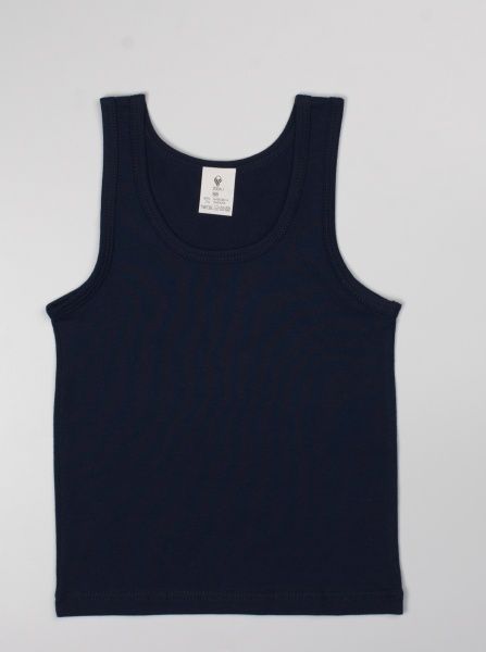 Майка детская для мальчика Роза 210414 р.104 темно-синий 