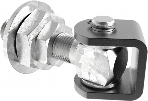 Петля STOREHOUSE SHFE-01.04-02 М20 d20 74мм цинк універсальна 1 шт.