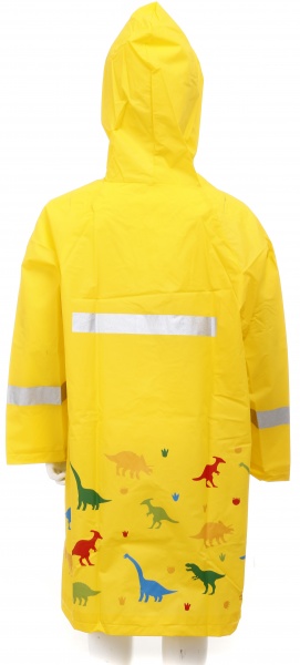 Дождевик Susino Динозавры р.120 желтый 