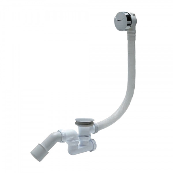 Сифон для ванны Wirquin автомат 700 мм с адаптером Ø40/50 мм
