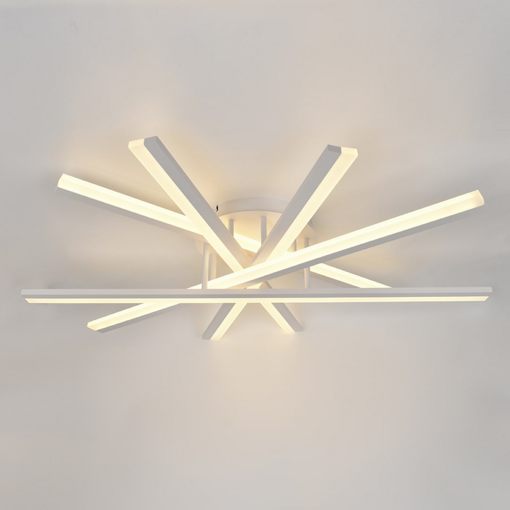 Люстра стельова Hopfen MAGI-5 WH 5x110 Вт LED-модуль білий