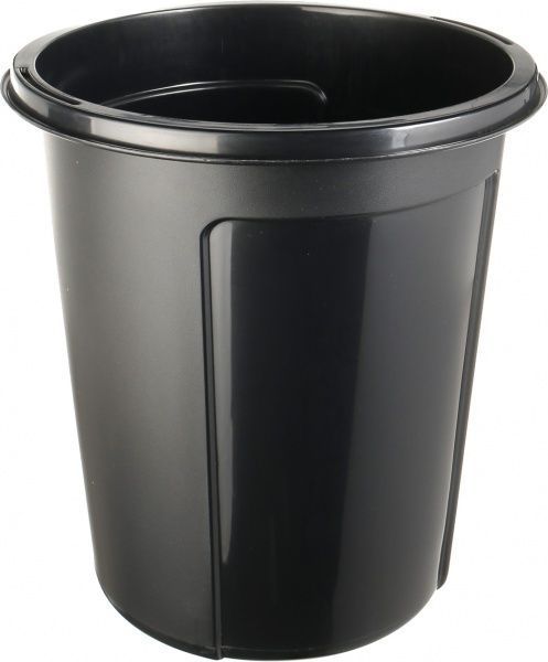 Бак для мусора с крышкой Heidrun 46 л черный 1463