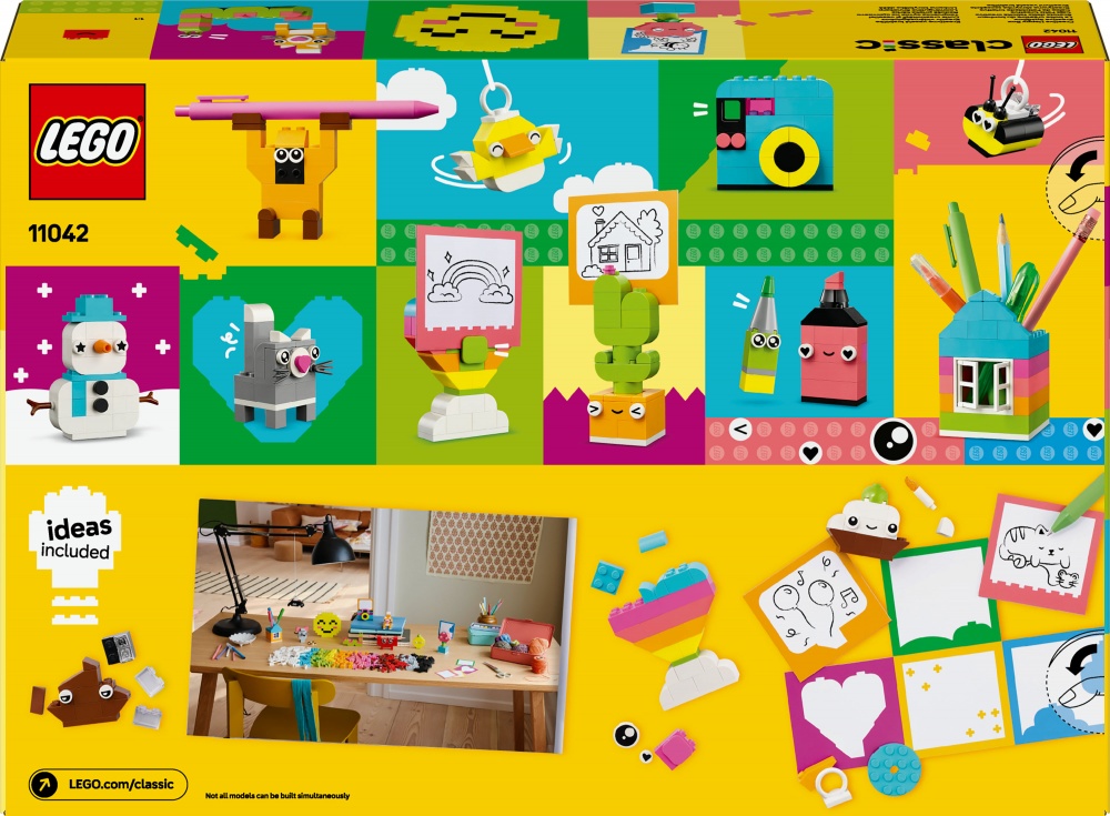Конструктор LEGO Classic Счастливый творческий набор 11042
