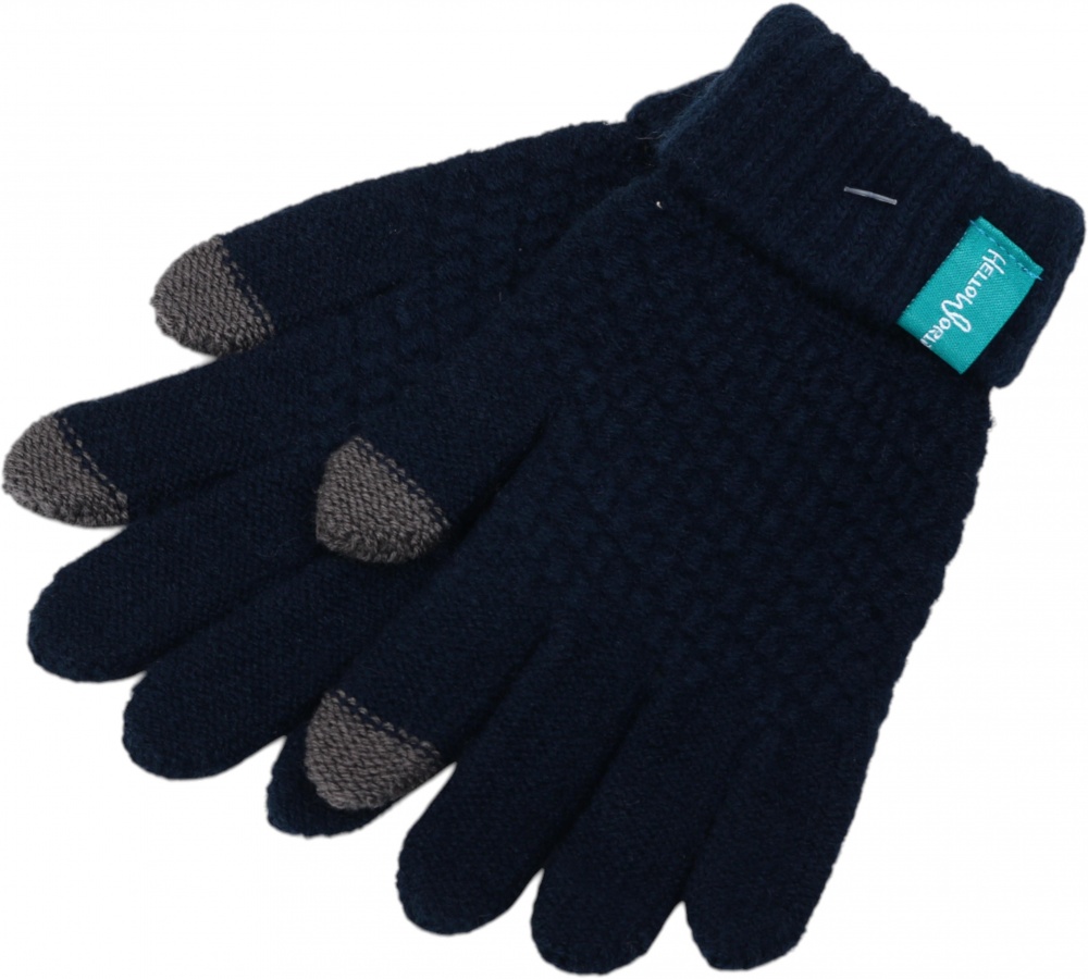 Рукавицы HW для мальчиков р.12-14 /темно-синий