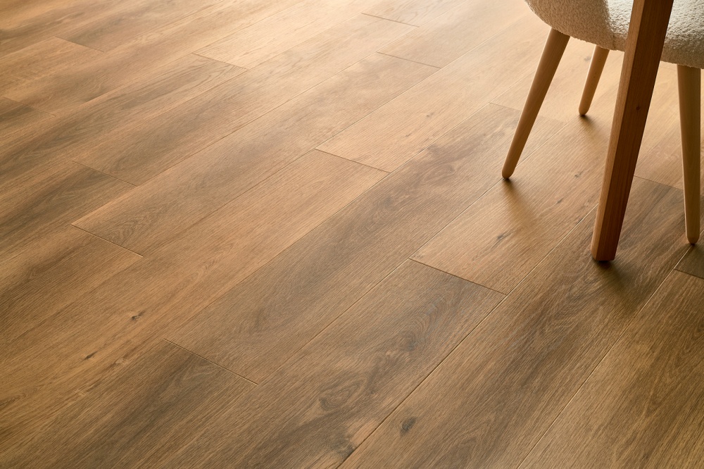 Ламінат вініловий (SPC) FLOORNITY 4V дуб запорізький 33/4 мм (CLE 22354)