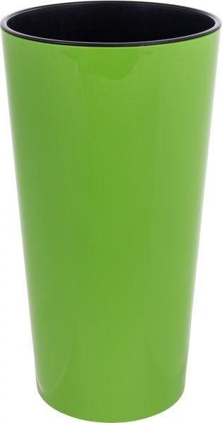 Горшок пластиковый Lamela Лилия круглый 13,2л зеленый (535) 